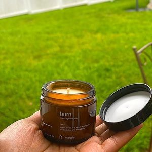 Warm Amber & Cedar Leaf, Oil-Based Massage Candle- 2oz **NEW**